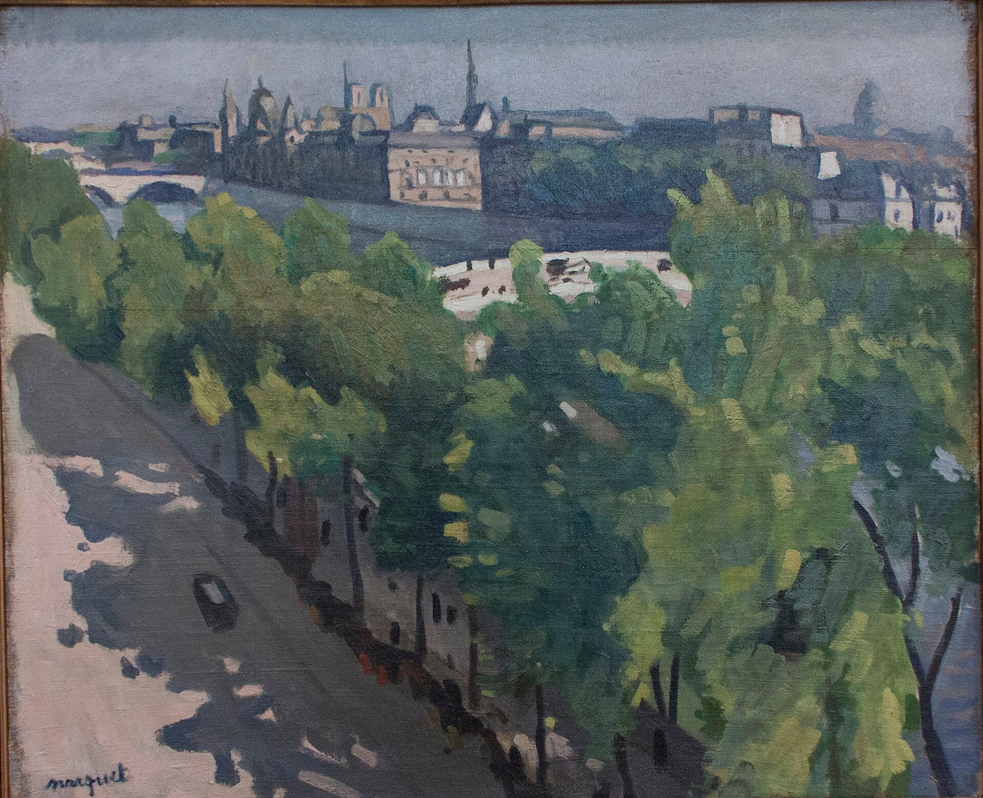 Le Quai du Louvre - Albert Marquet