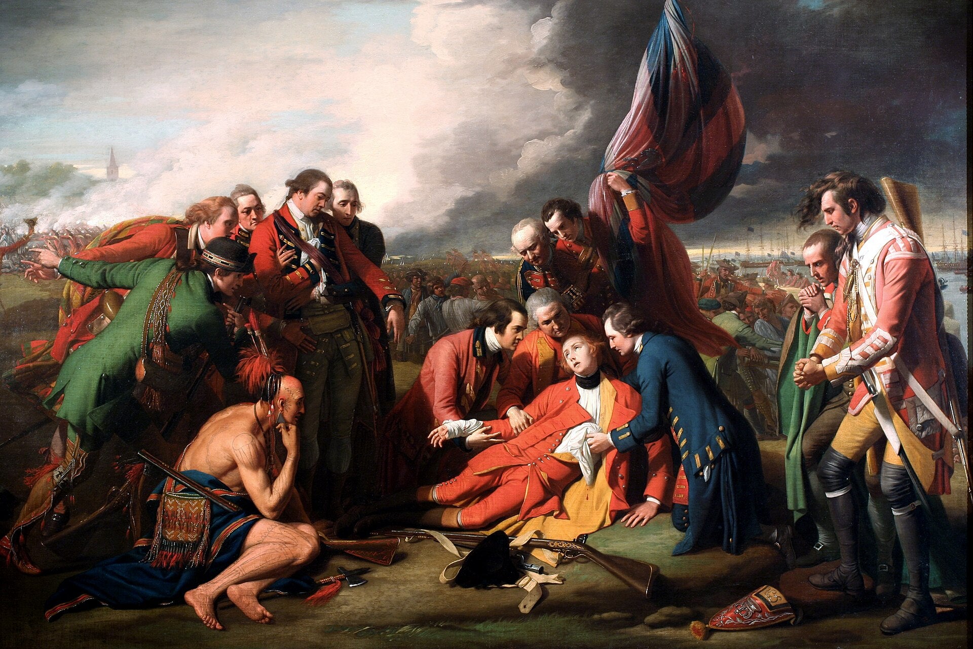 La Mort du général Wolfe - Benjamin West