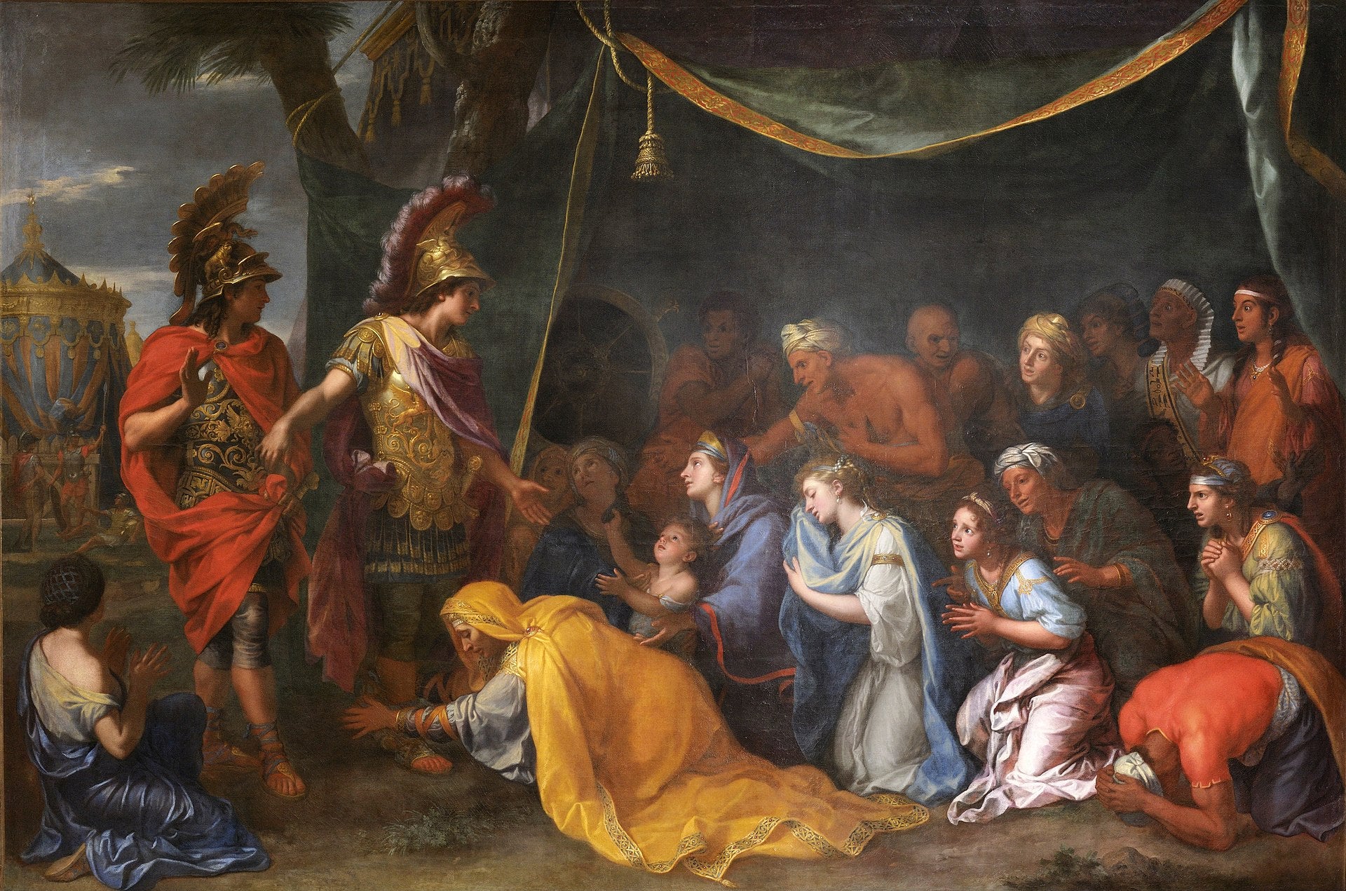 La Famille de Darius aux pieds d’Alexandre - Charles Le Brun