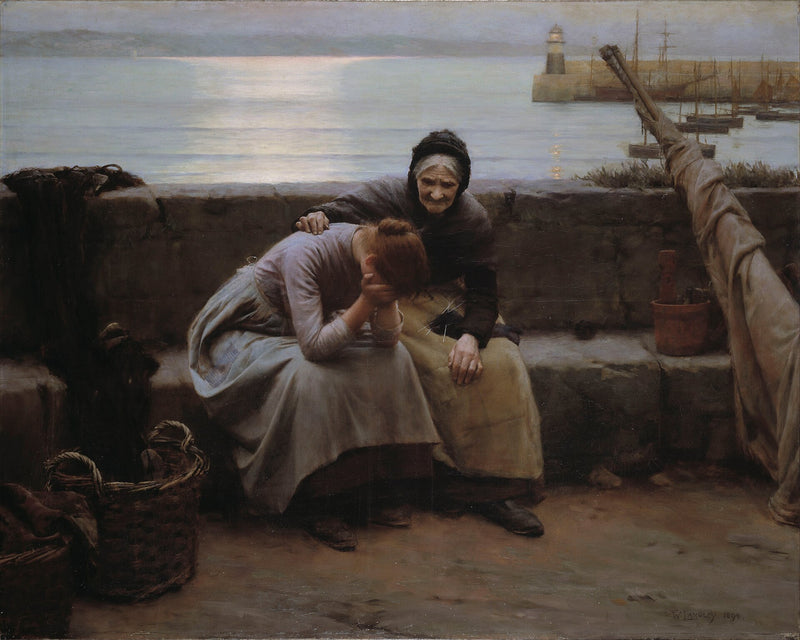 Jamais matin n’atteignit le soir sans qu’un cœur ne se brise - Walter Langley