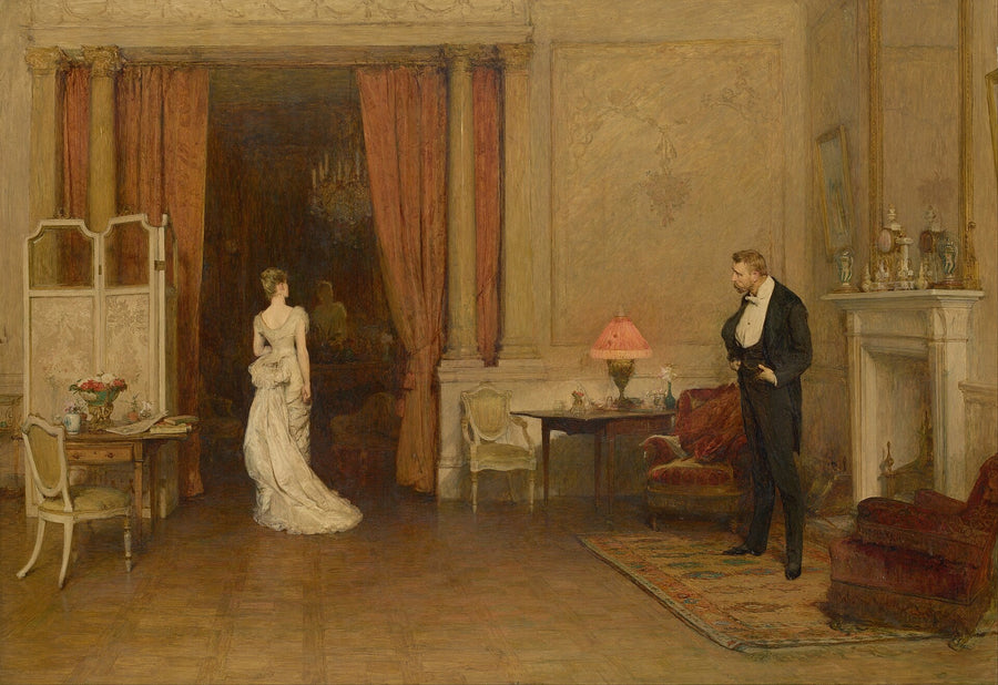 Le Premier Nuage, William Quiller Orchardson, 1887, peinture à l’huile