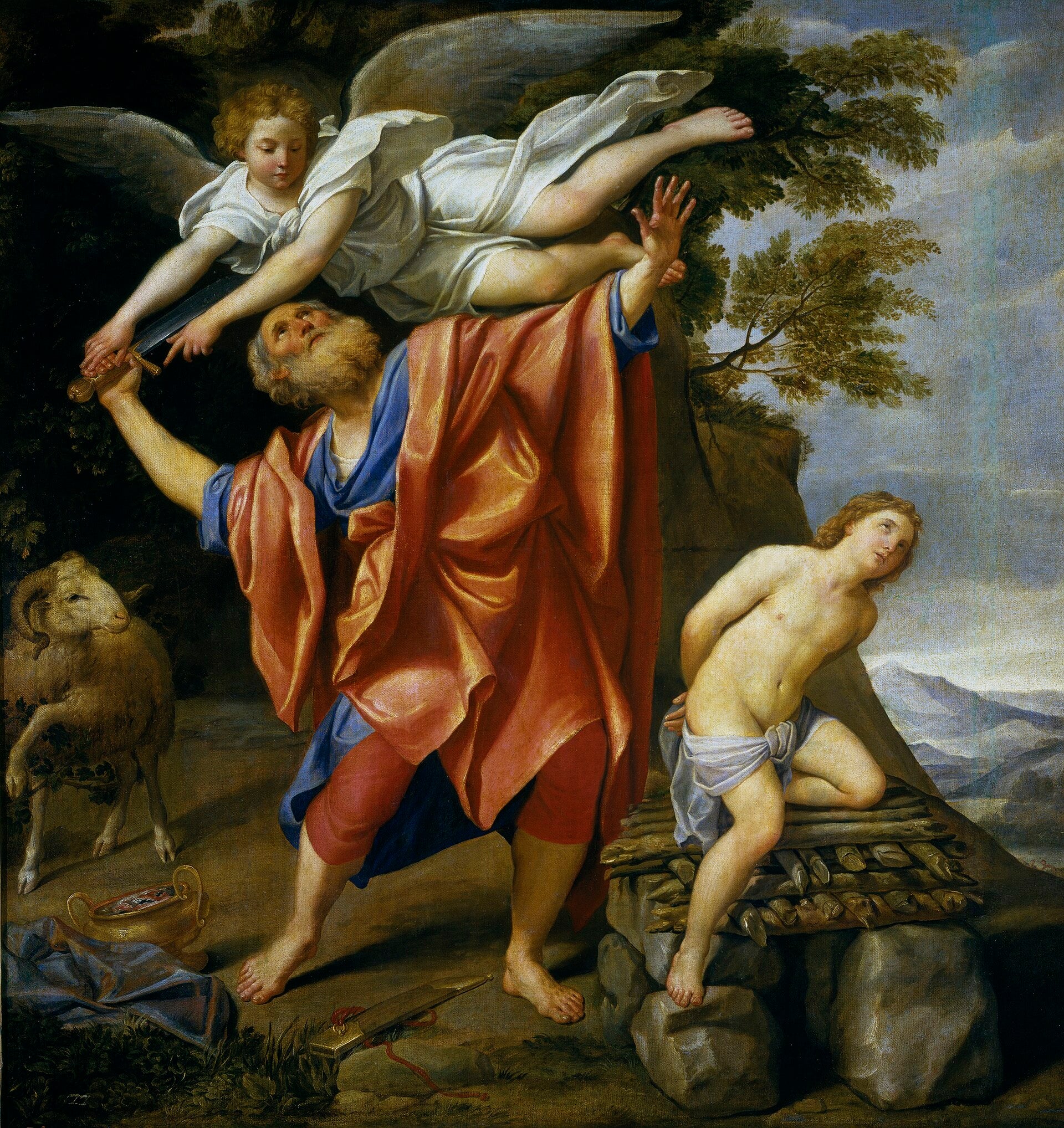 Le Sacrifice d’Isaac - Domenichino