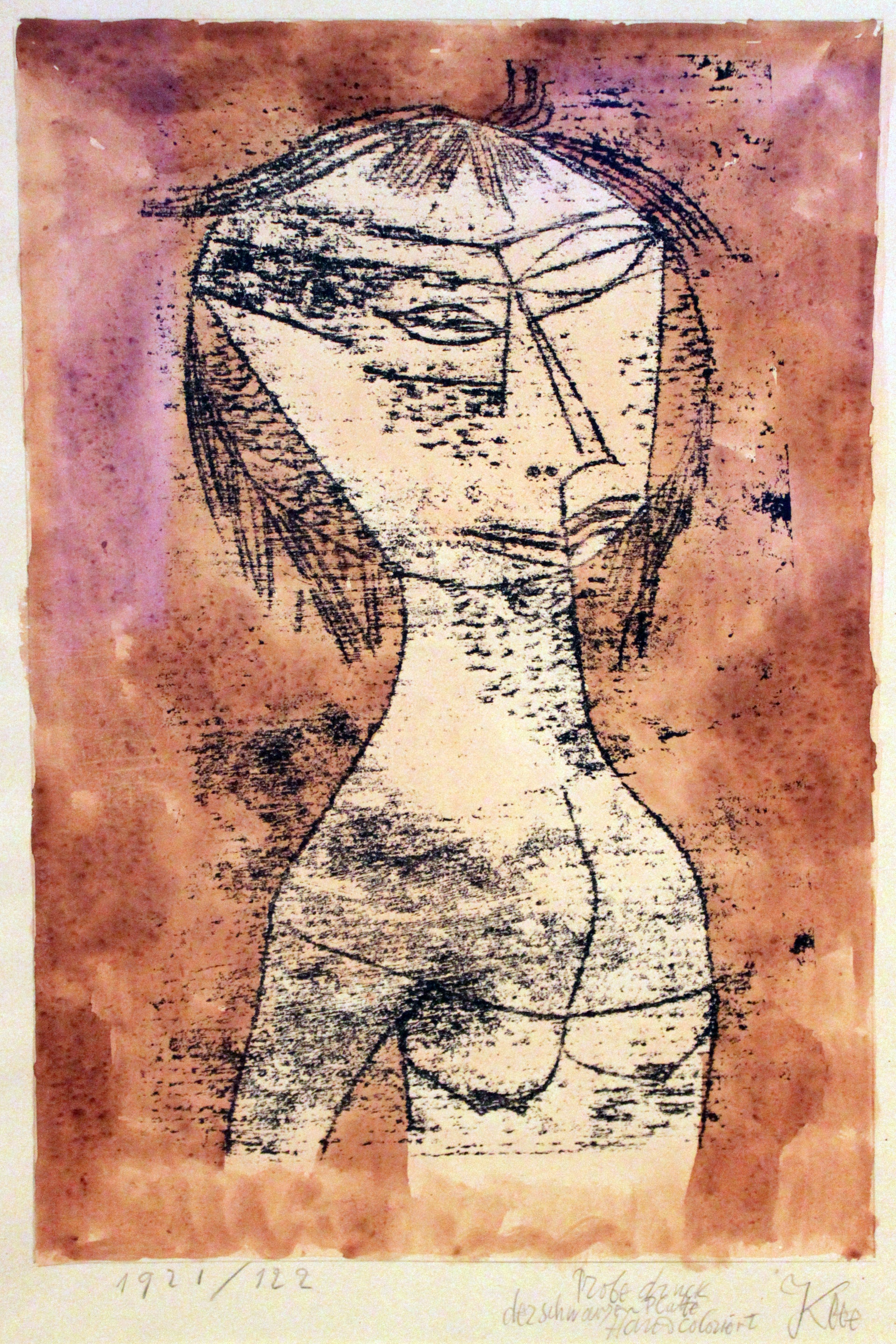 La Sainte de la lumière intérieure — Paul Klee