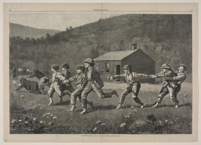 Le jeu du fouet - Winslow Homer