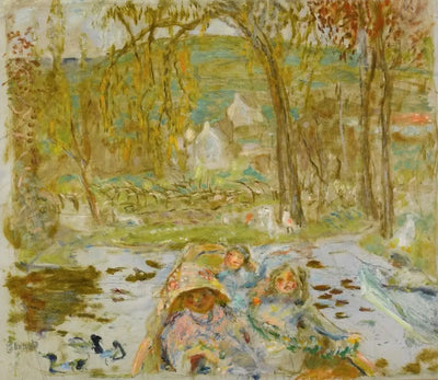 Reproduction du tableau « En barque - Pierre Bonnard » par Alpha Reproduction en peinture à l’huile