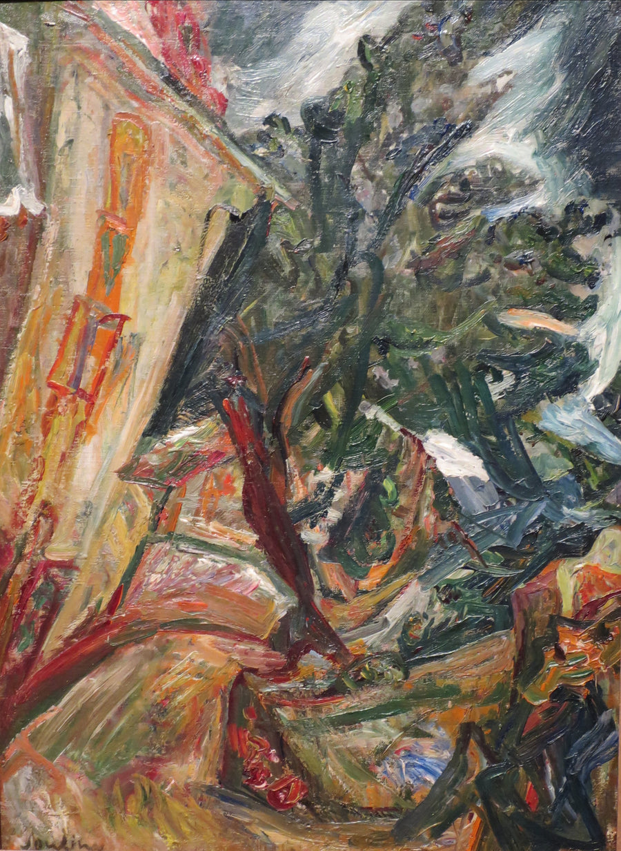 Landscape with Figures─Céret (1922) - Chaim Soutine