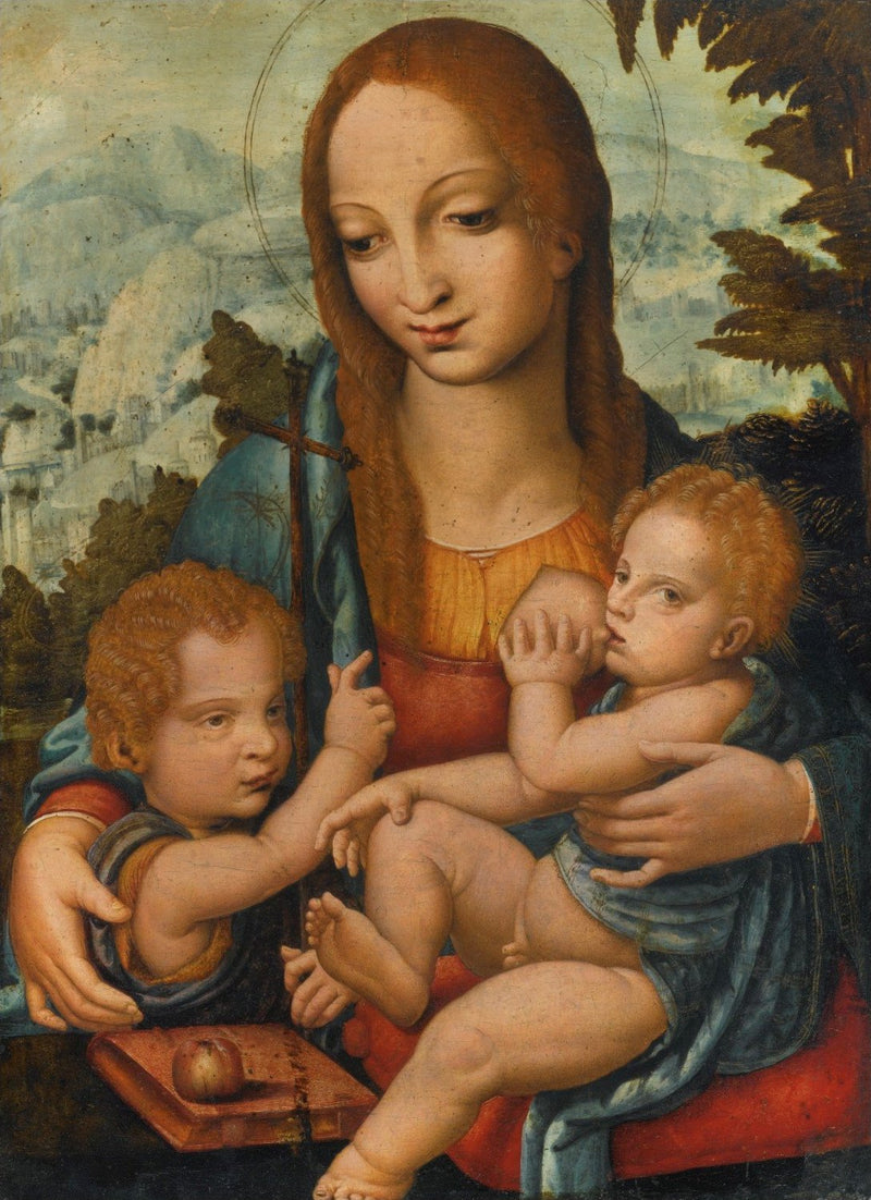 Vierge à l'Enfant avec ... - Hernando de los Llanos