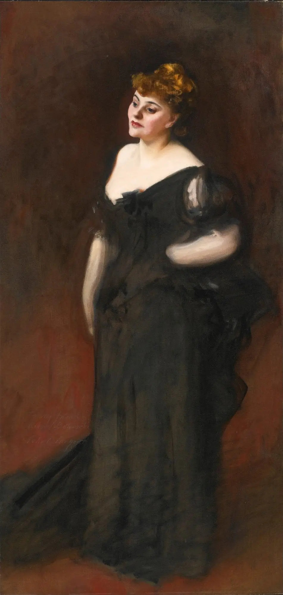 Reproduction du tableau « Mme Harry Vane Milbank (Alice Sidonie Vandenburg) - John Singer Sargent » par Alpha Reproduction en peinture à l’huile