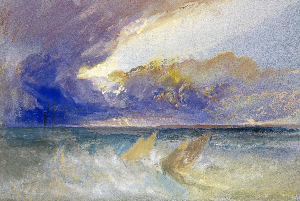 Reproduction du tableau « Sea View - J. M. W. Turner » par Alpha Reproduction en peinture à l’huile