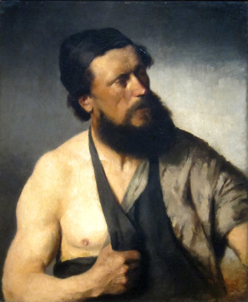 Le forgeron du village - Mihály Munkácsy