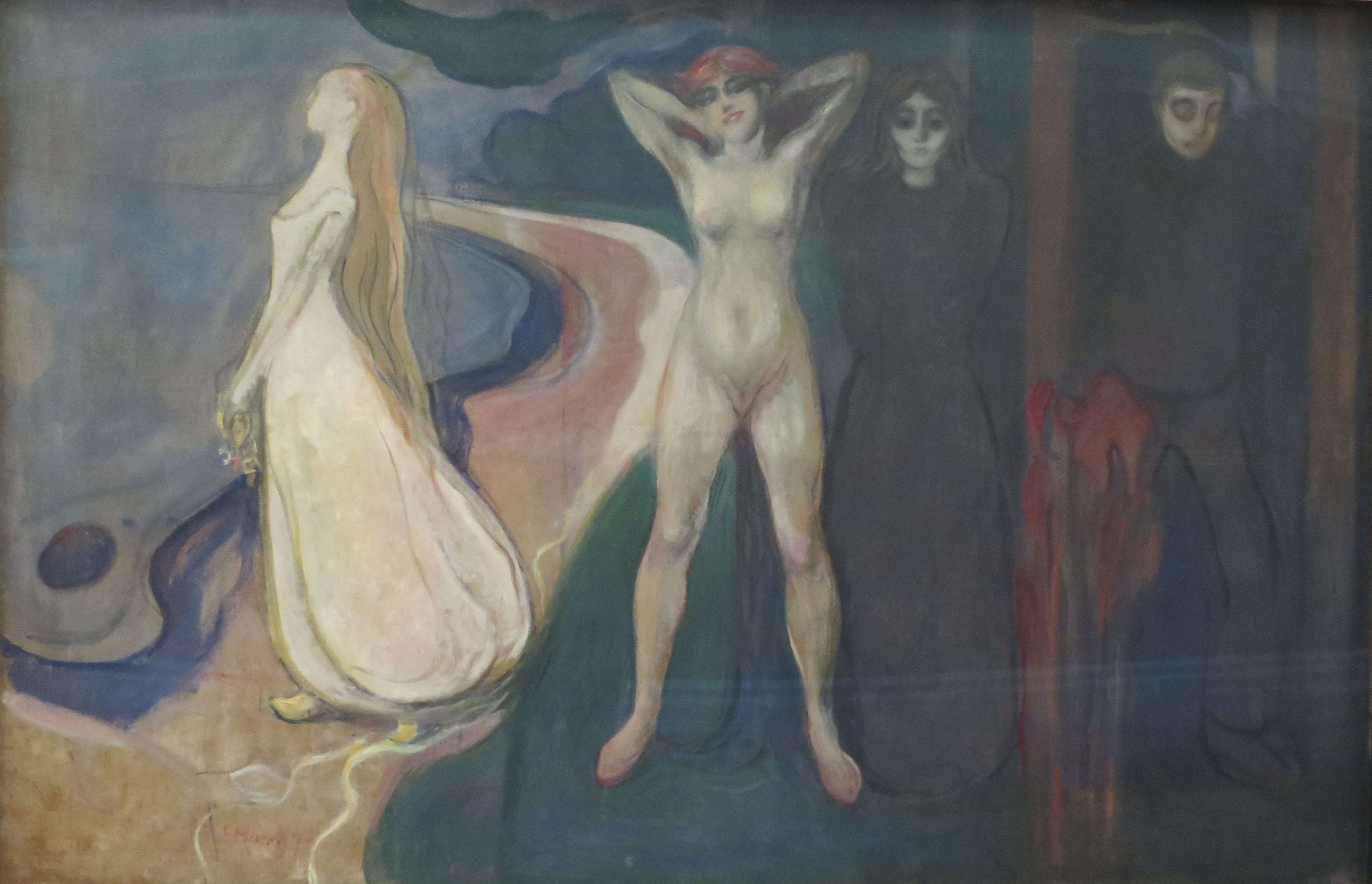 Reproduction du tableau « Femme - Edvard Munch » par Alpha Reproduction en peinture à l’huile