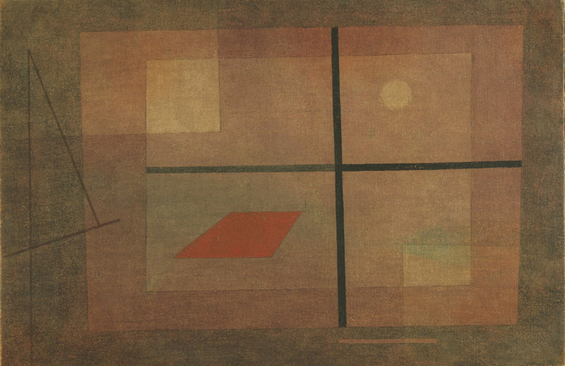 But the Red Roof - Paul Klee