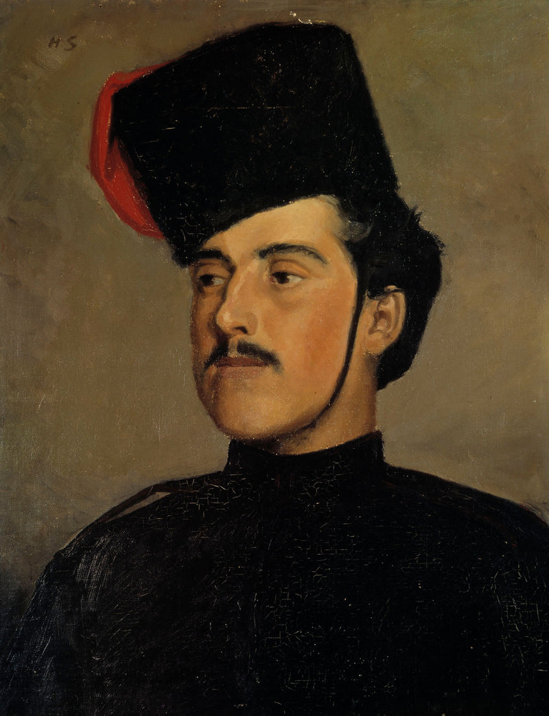The Cossack (The Beautiful Cossack) (1878) - Helene Schjerfbeck