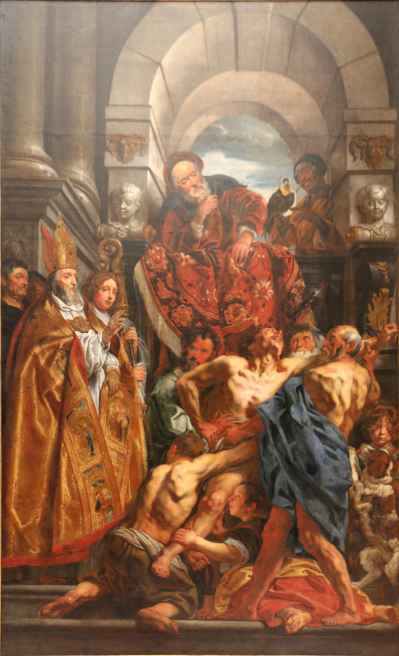 Saint Martin guérissant un poddédé - Jacob Jordaens1