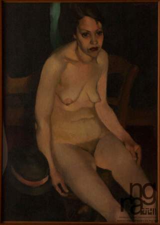 Modèle professionnel, Amrita Sher-Gil, 1933, huile sur toile