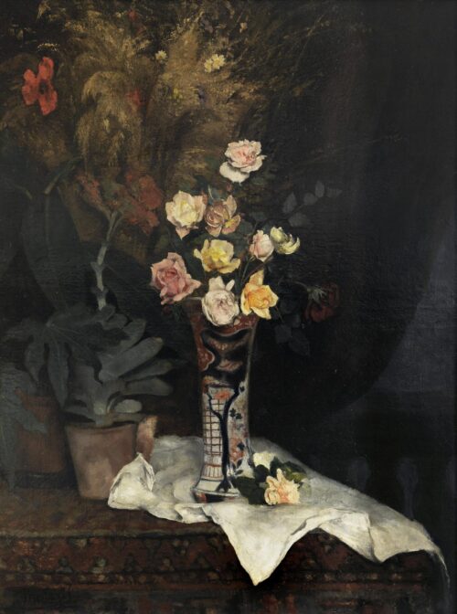 Nature morte aux fleurs - Périclès Pantazis