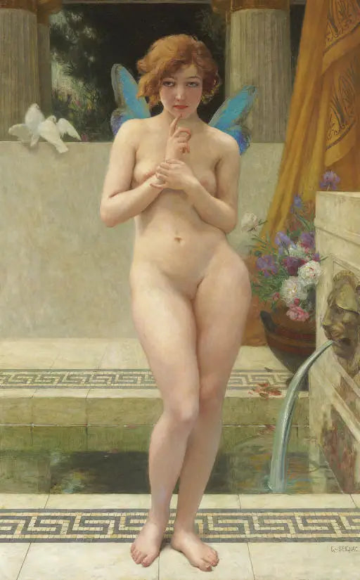 Psyché à la Fontaine - Guillaume Seignac - Alpha Reproduction