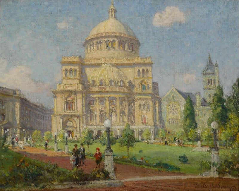 Une journée de printemps à Boston - Colin Campbell Cooper - Alpha Reproduction