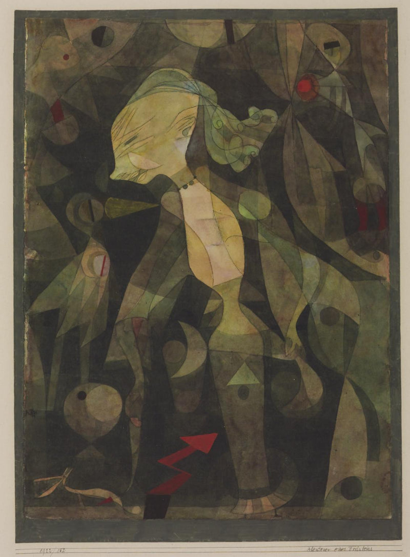 A Young Lady's Adventure - Paul Klee