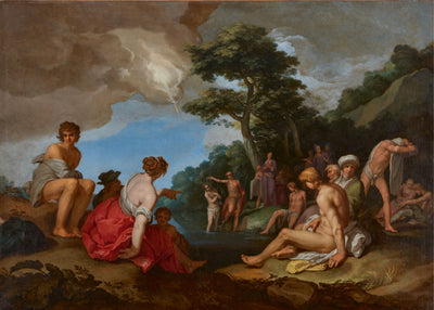 Le Baptême du Christ - Abraham Bloemaert