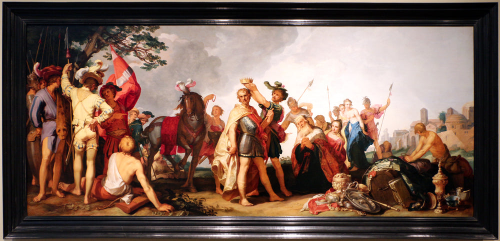 Scène de triomphe - Abraham Bloemaert
