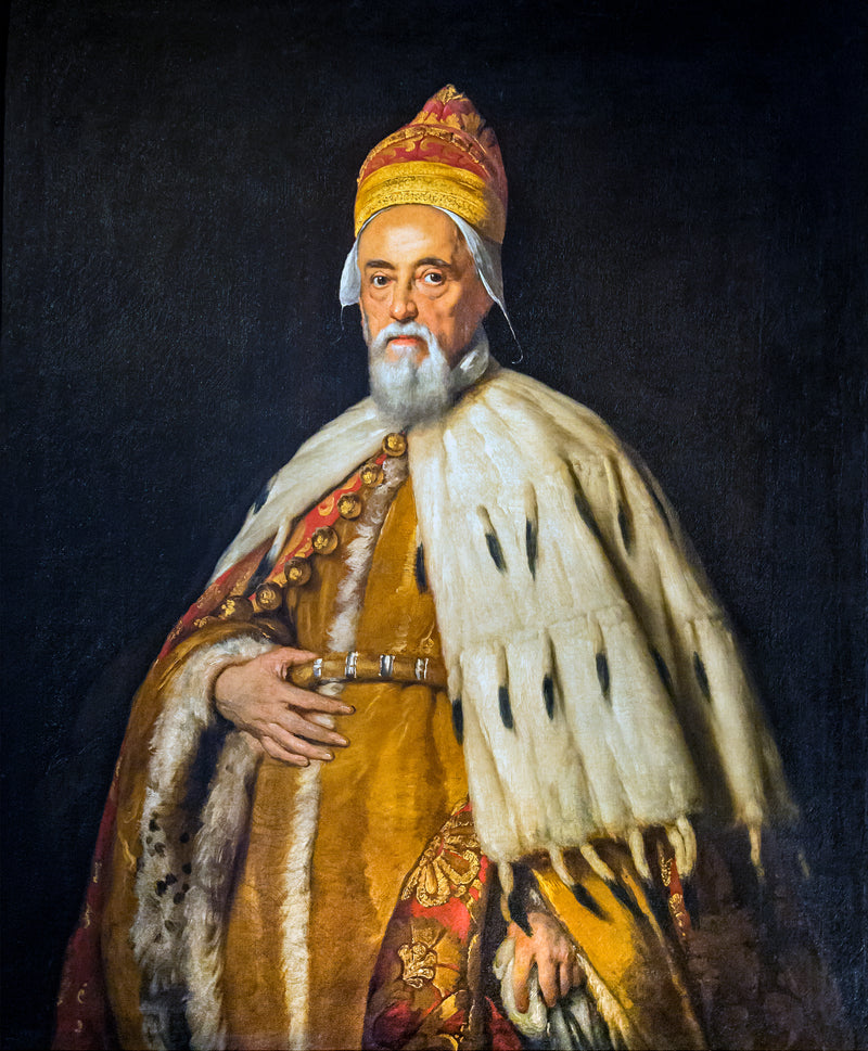 Portrait du doge Francesco Erizzo - Bernardo Strozzi