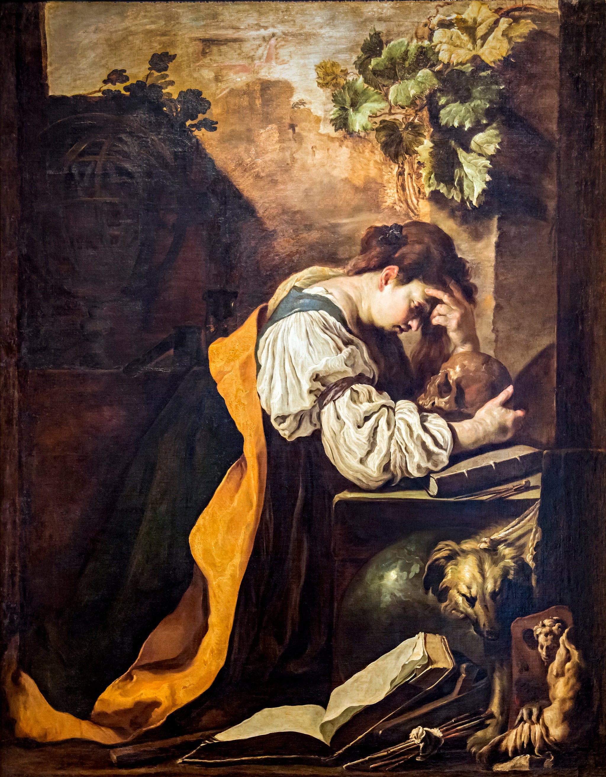 Méditation - Domenico Fetti image 1 reproduction artisanale de tableau