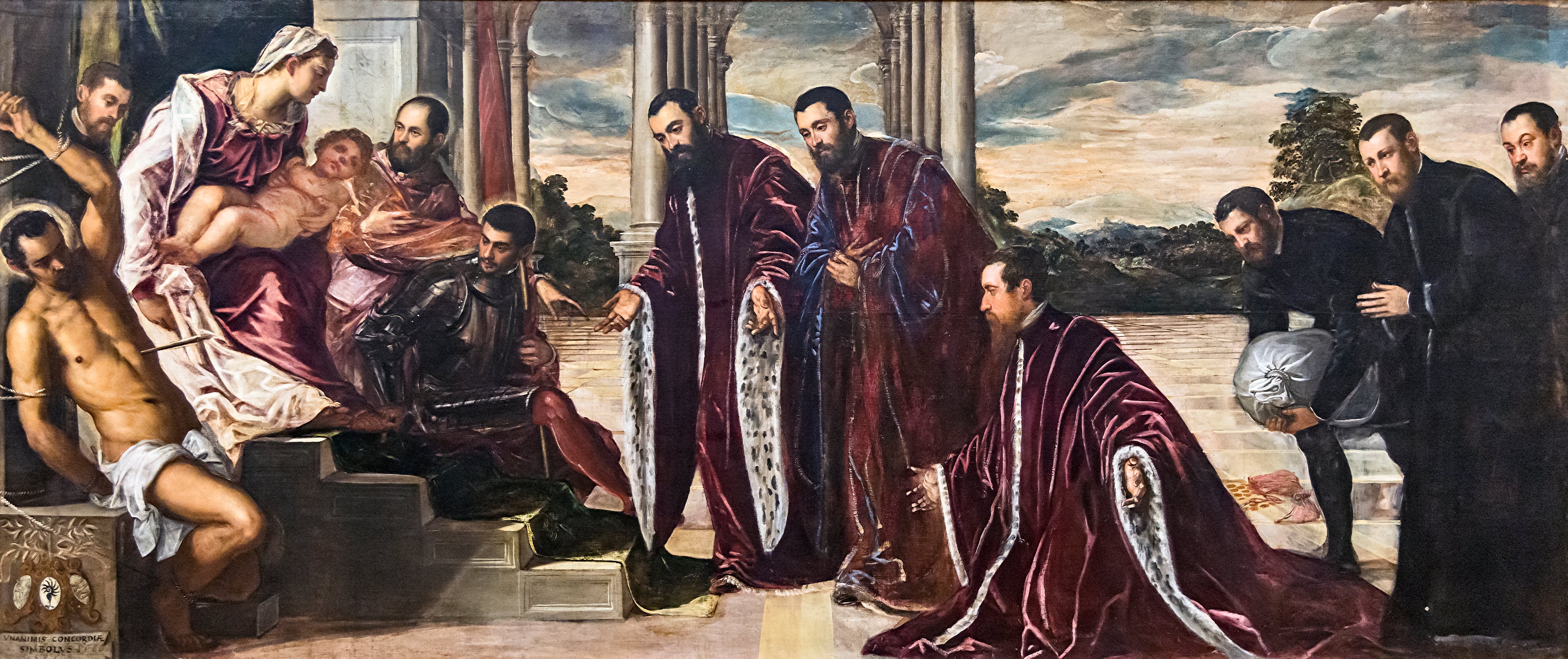 La Madone des Camerlenghi - Jacopo Tintoretto - Alpha Reproduction