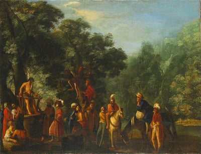 Le Sermon de saint Jean-Baptiste - Adam Elsheimer