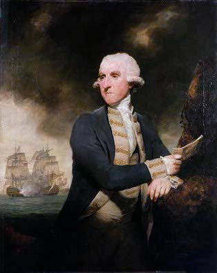Amiral Lord Hood - Joshua Reynolds
