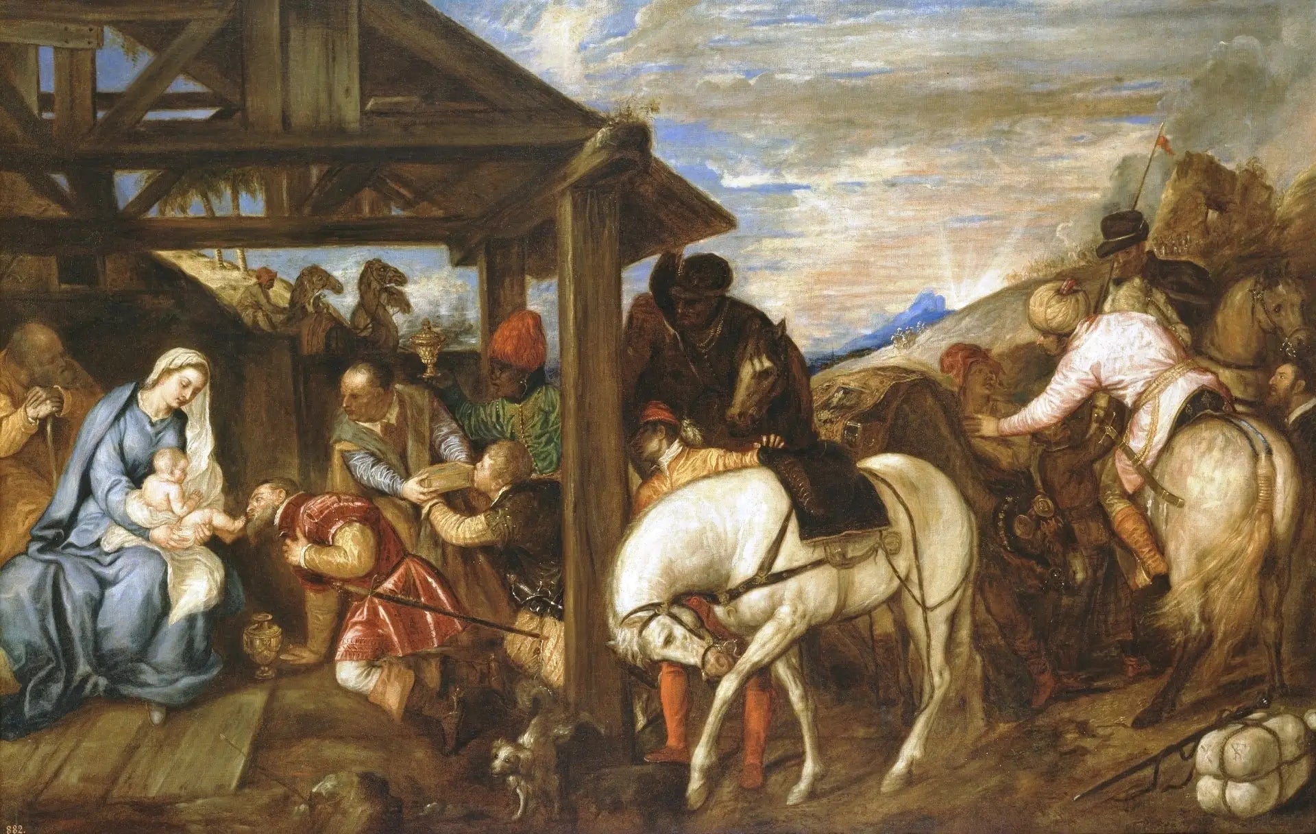 L’Adoration des Mages - Titian - Alpha Reproduction