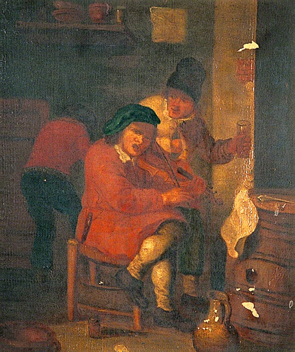 Des paysans qui font de la musique - Adriaen Brouwer