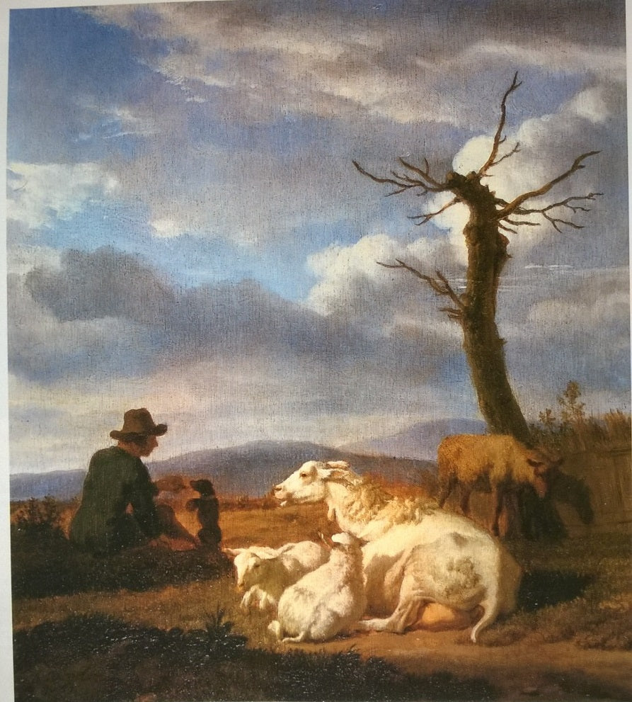 Paysage avec moutons et berger - Adriaen van de Velde