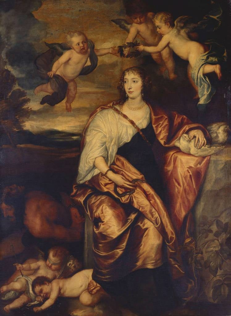 Venetia Stanley, Lady Digby (1600-1633) - Antoine van Dyck