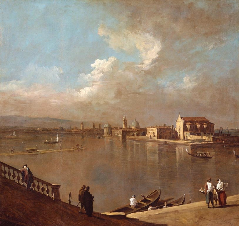 Venise : vue vers Murano depuis les Fondamenta Nuove - Canaletto