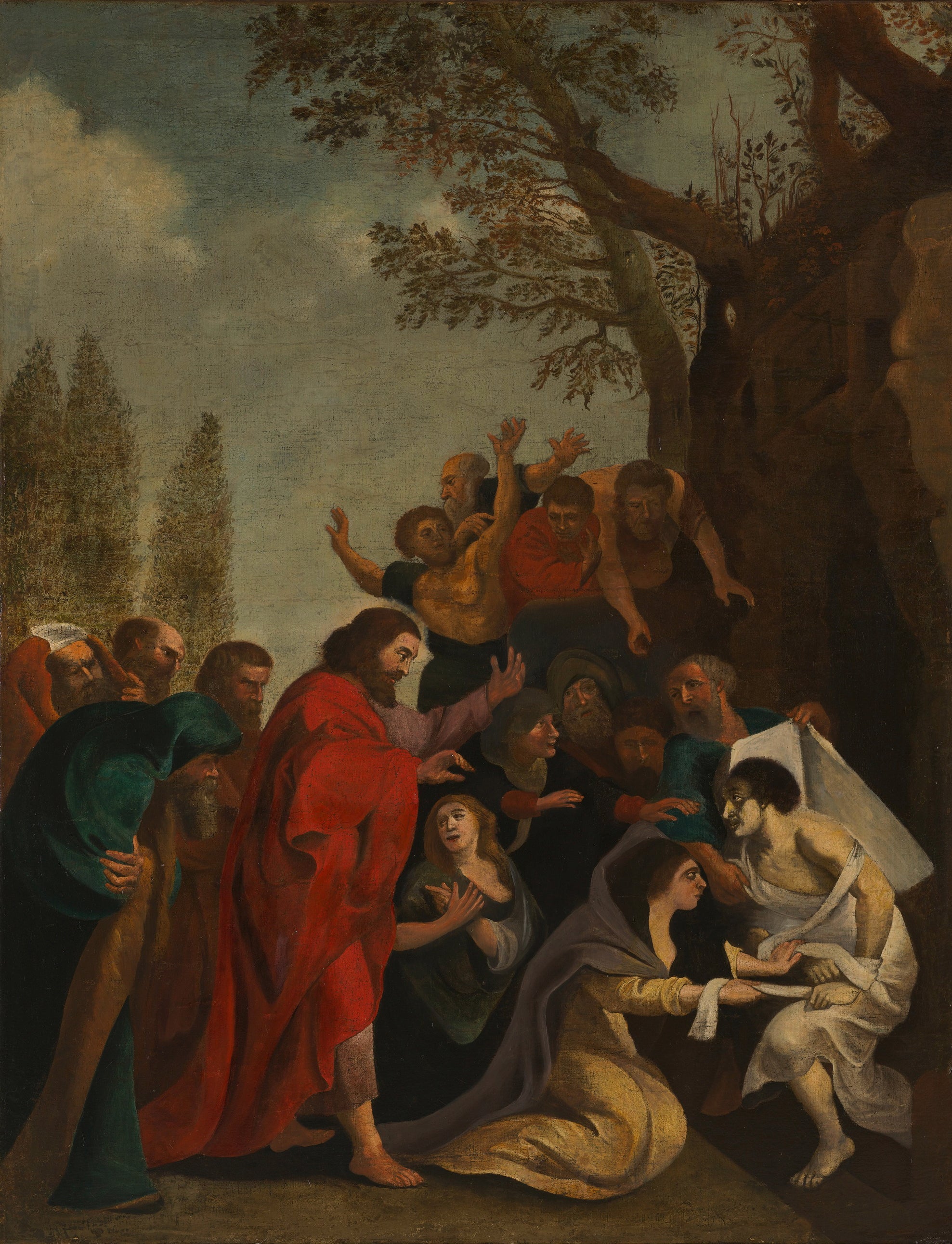 La résurrection de Lazare (copie) - Peter Paul Rubens