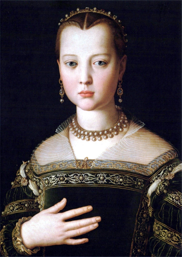 Portrait de Marie de Médicis - Bronzino