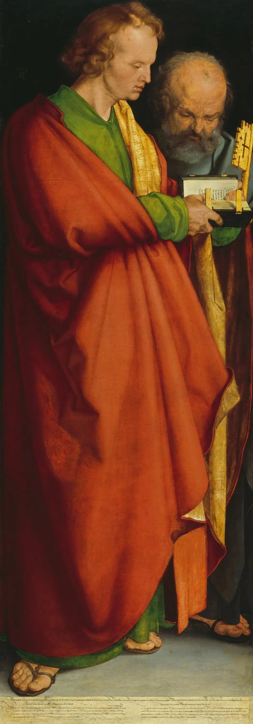 Les quatre apôtres: saints Jean et Pierre - Albrecht Dürer - Alpha Reproduction