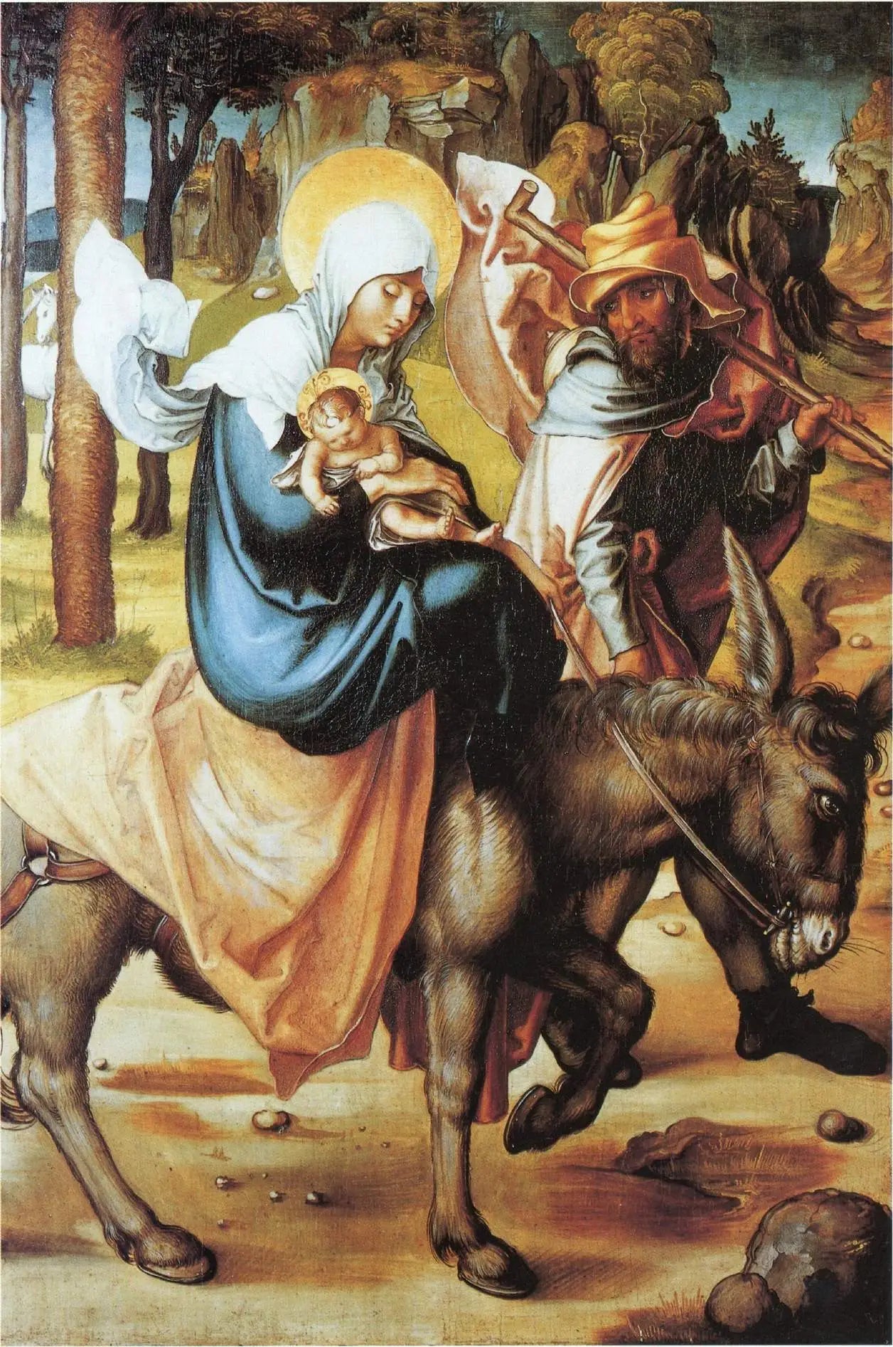 La fuite en Egypte - Albrecht Dürer - Alpha Reproduction