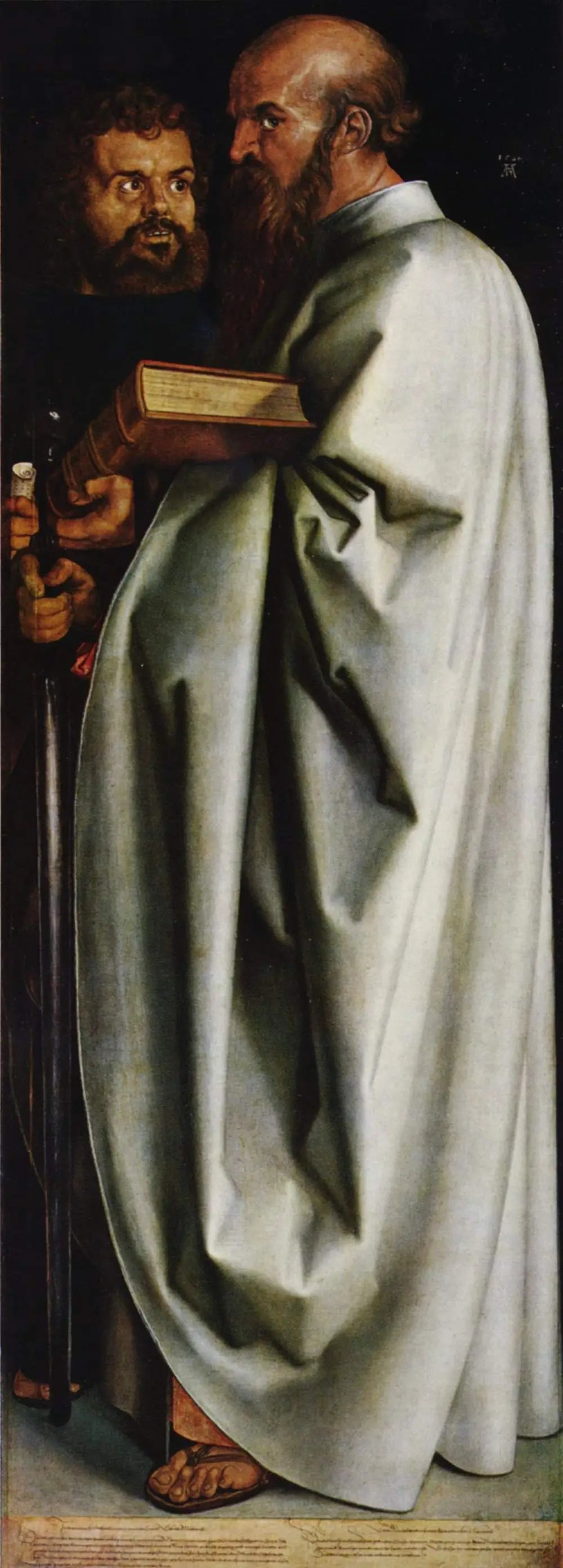 Les quatre apôtres: saints Marc et Paul - Albrecht Dürer - Alpha Reproduction