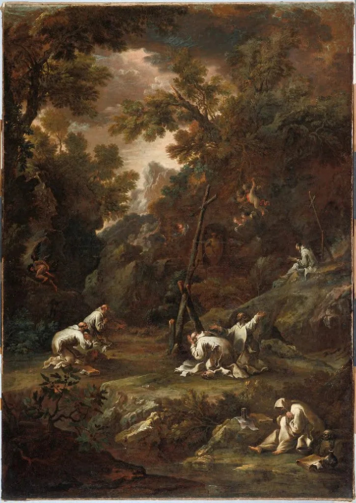 Vision monastique - Alessandro Magnasco