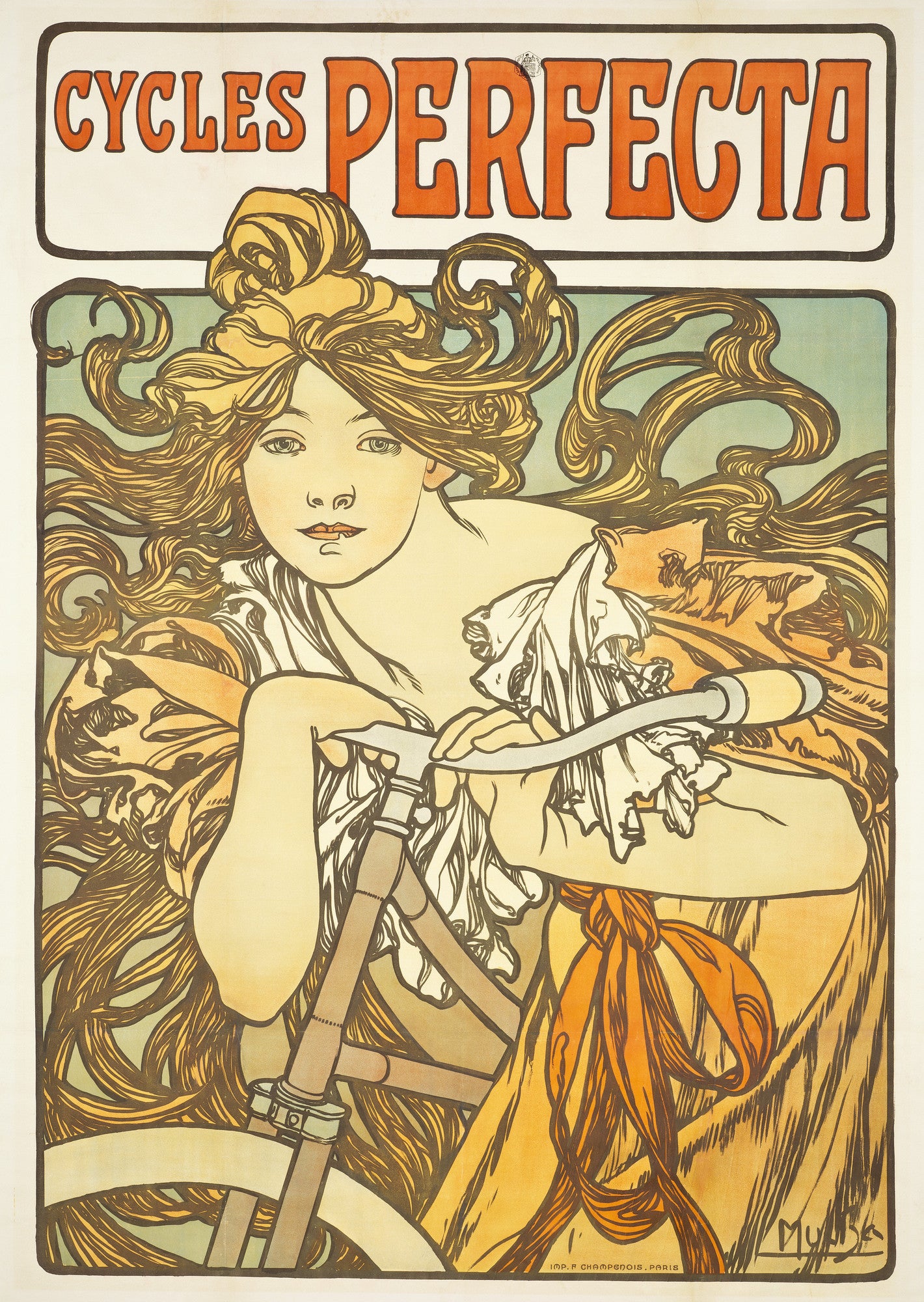 Cycles Perfecta — Alphonse Mucha