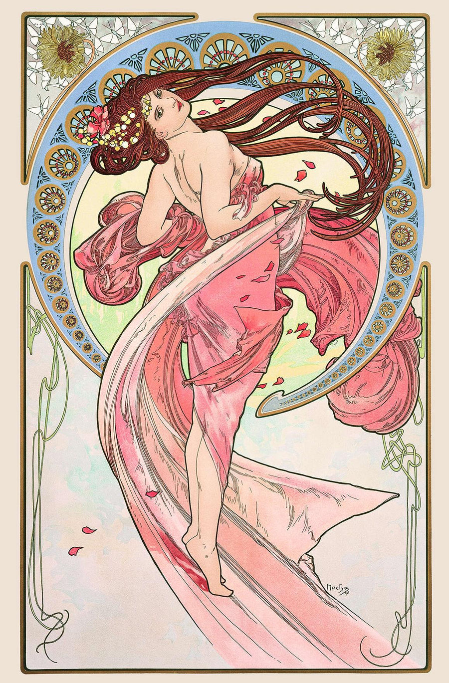 Les Arts : la Danse - Alphonse Mucha