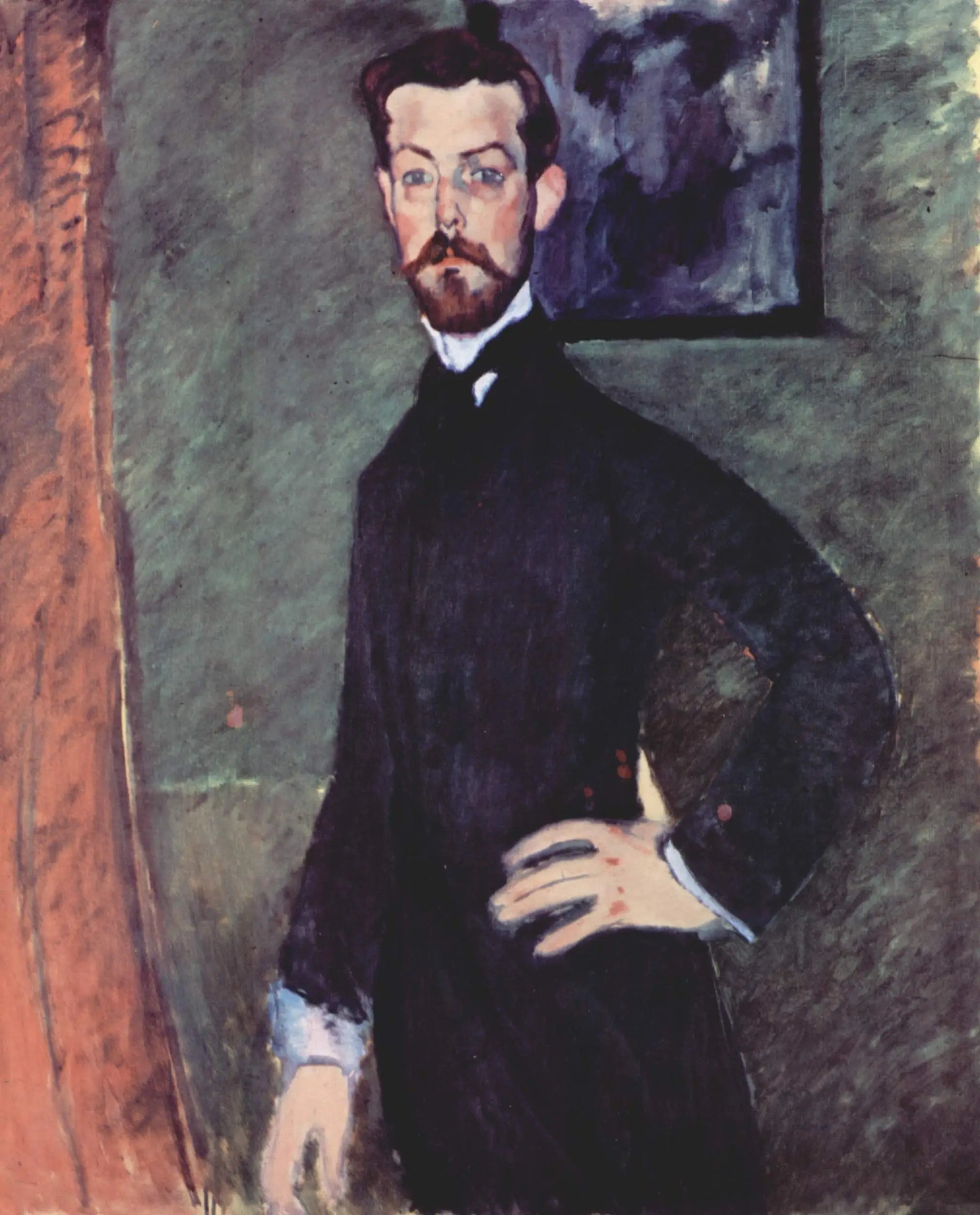Reproduction du tableau « Portrait du Dr Paul Alexandre - Amedeo Modigliani » par Alpha Reproduction en peinture à l’huile