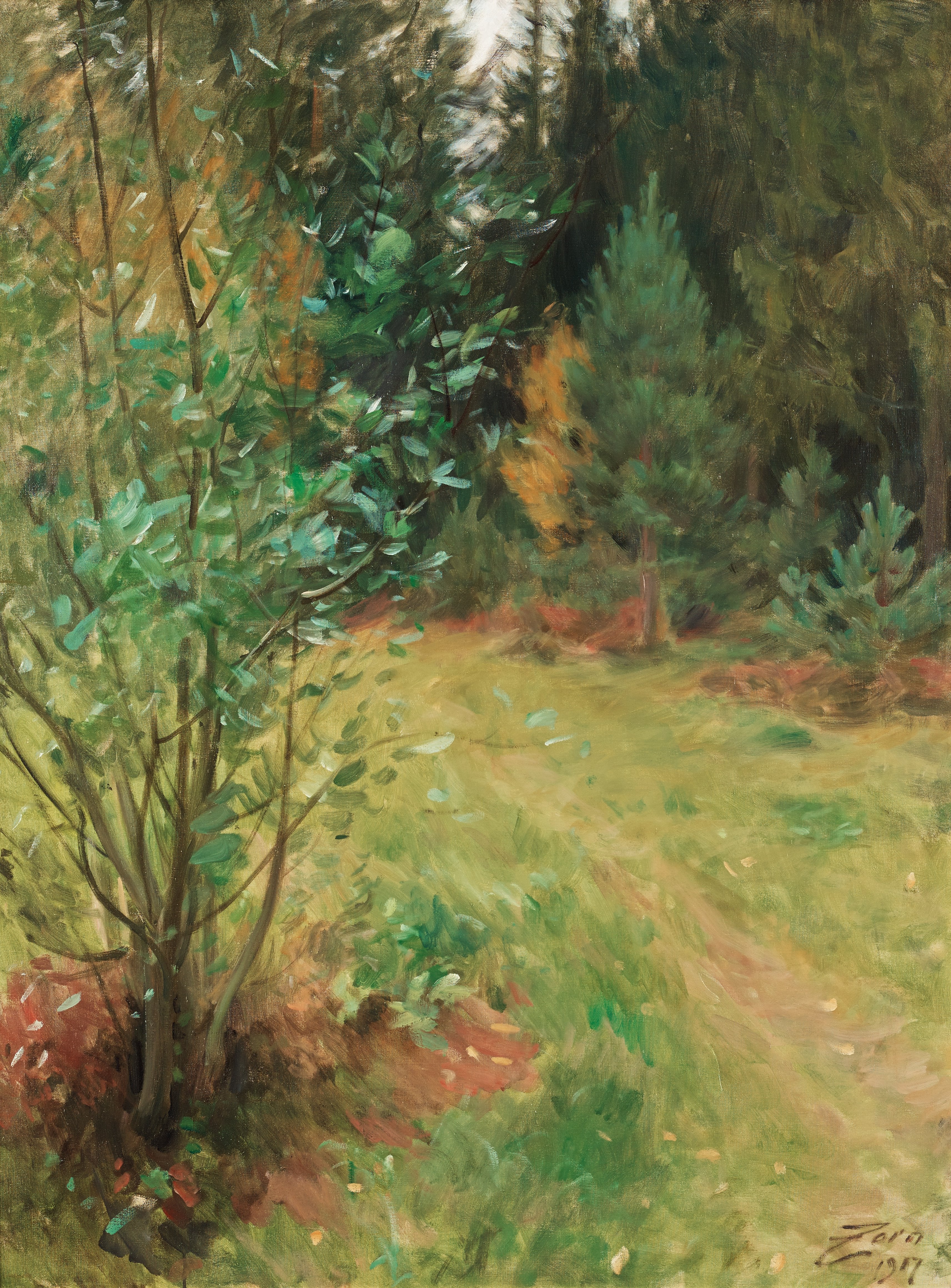 Paysage de Gopsmor - Anders Zorn