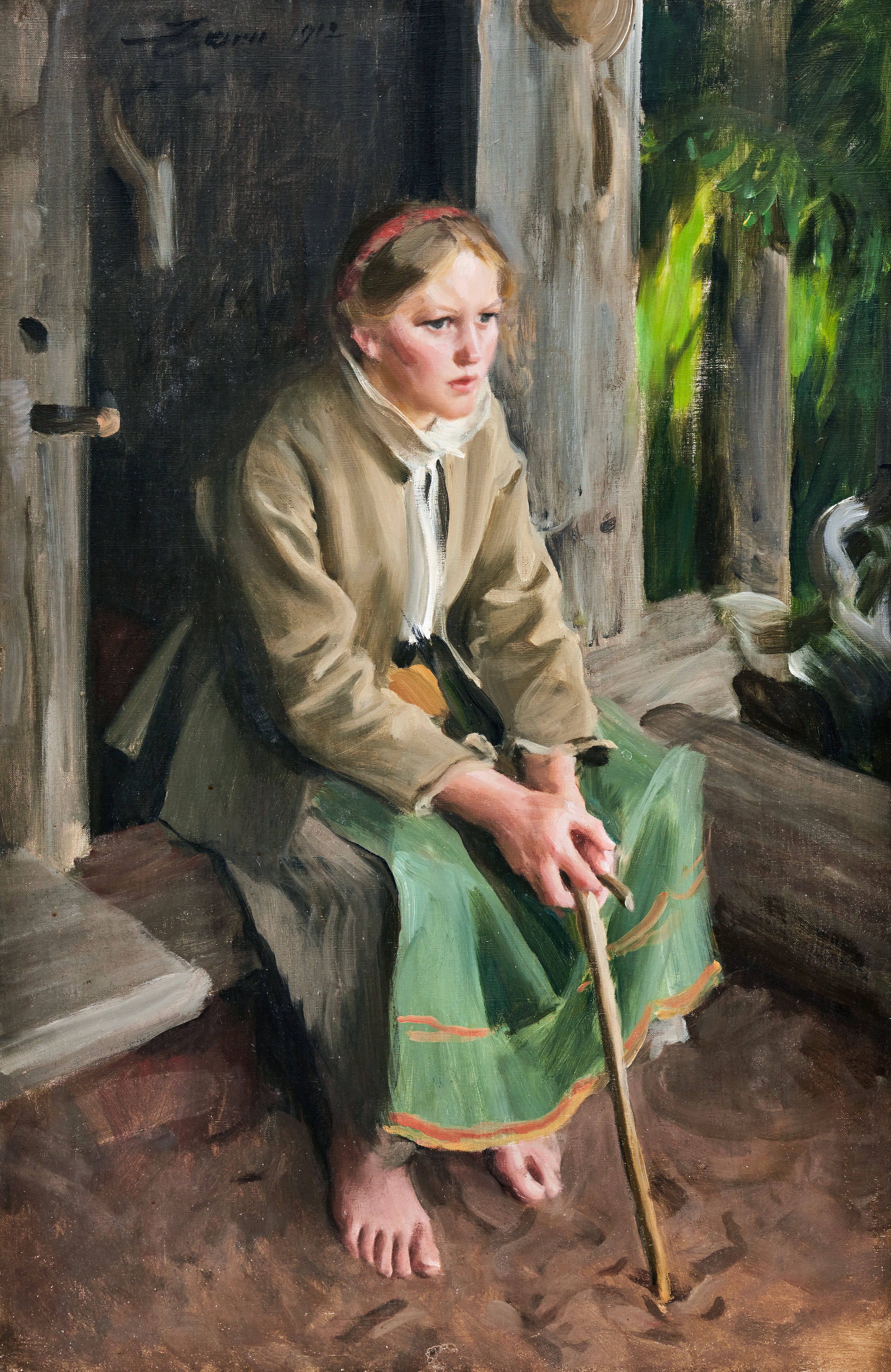 Le dimanche de la bergère - Anders Zorn