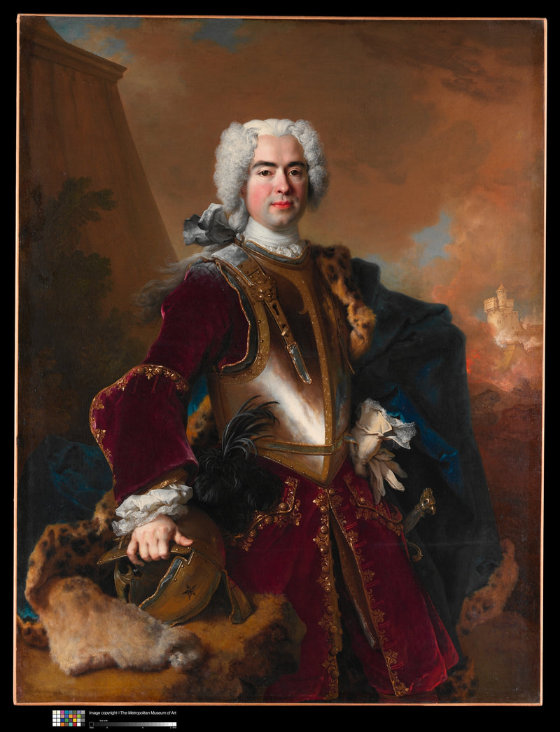 André François Alliages de Theys d'Herculais (1692-1779) - Nicolas de Largillière