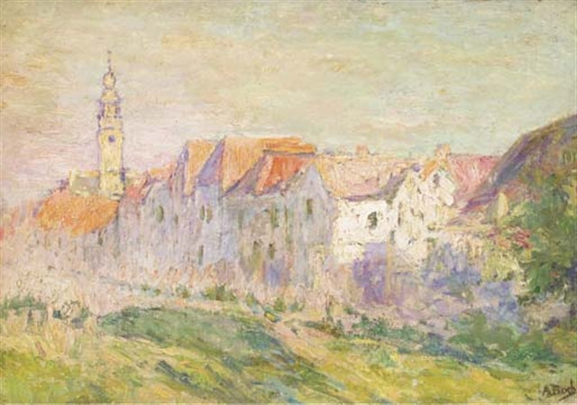 Vue de Veere en Zélande - Anna Boch - Alpha Reproduction
