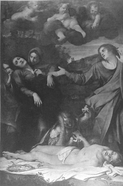 Lamentation sur le Christ mort - Annibale Carracci - Alpha Reproduction