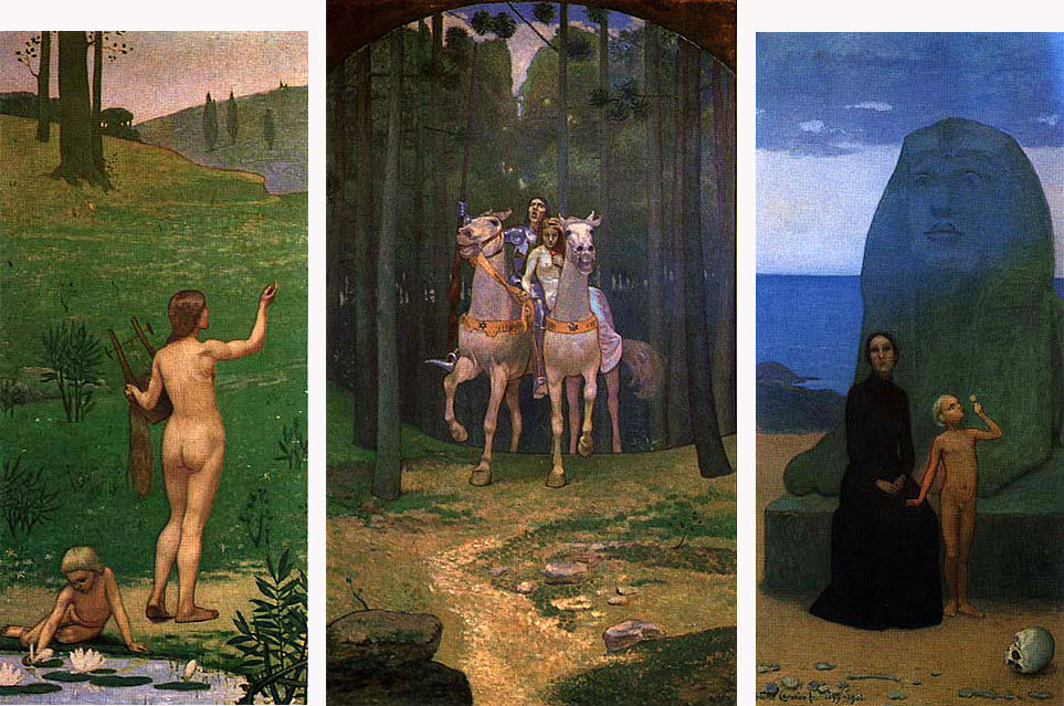 La Vie, António Carneiro, 1899
